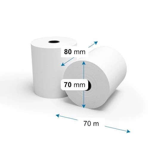 80 mm x 70 mm-es hőpapírok