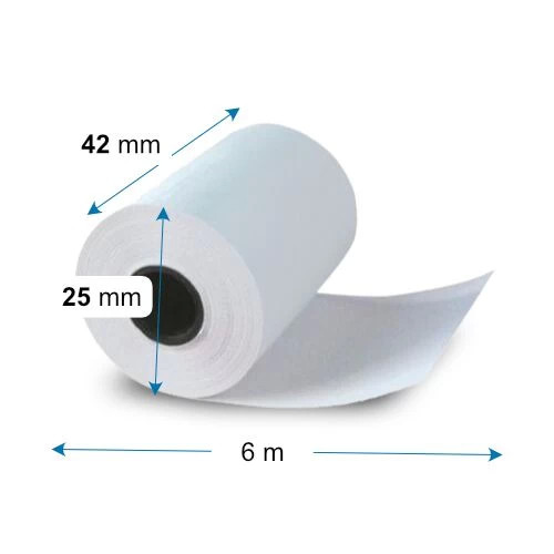 Taxaméter szalag 42x25 mm méretekkel