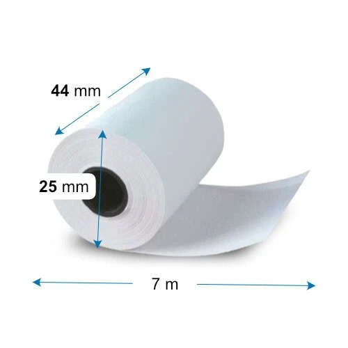 Hőpapír taxaméterbe 44 x 25 mm 7 m szalaghosszal